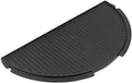 Halvrund grillplate støpejern XLarge - Big Green Egg forfra