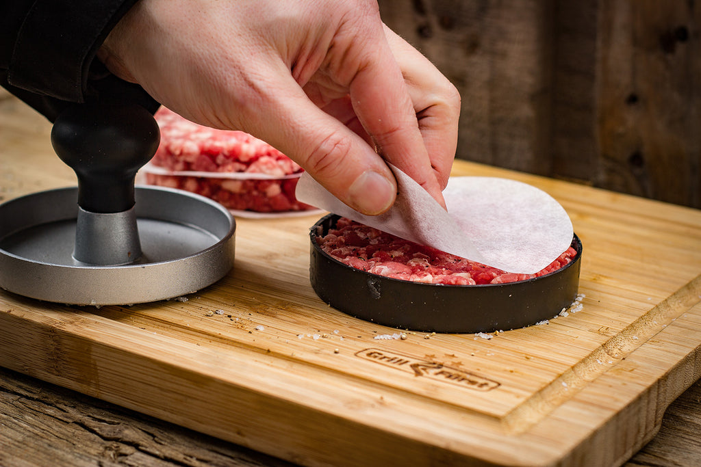 Hamburgerpapir 200 stk 11 cm - Grillfürst nærbilde