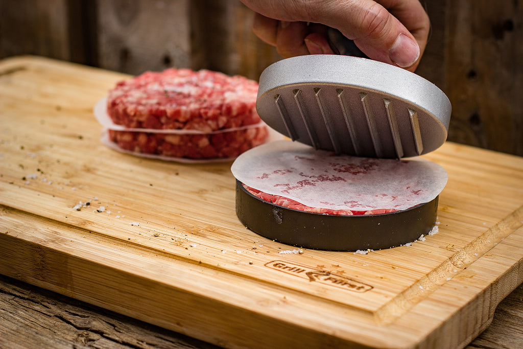 Montert Hamburgerpapir 200 stk 11 cm - Grillfürst