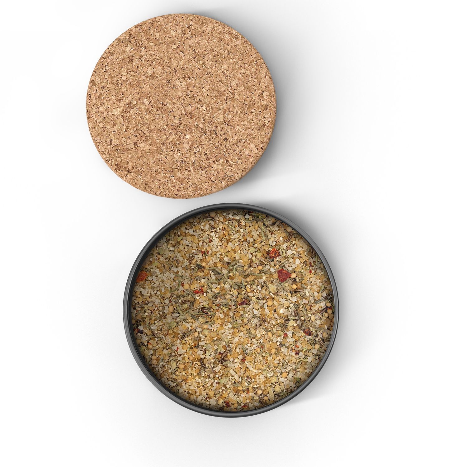 Hopfendlich humle-malt BBQ rub 120 g - Grillfürst nærbilde av korklokk