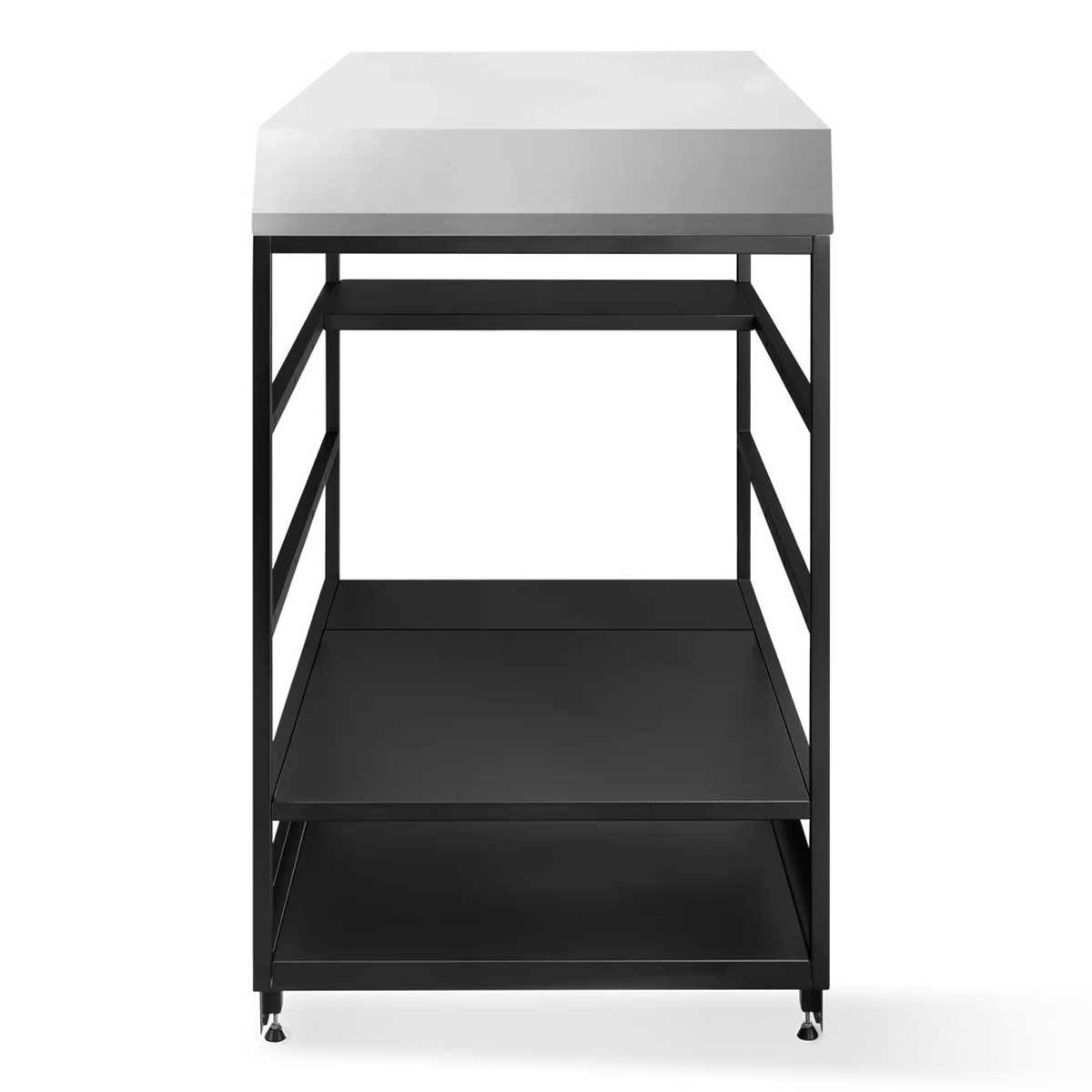 Hyllemodul R24 85 cm dybde for utekjøkken - Otto Wilde forfra