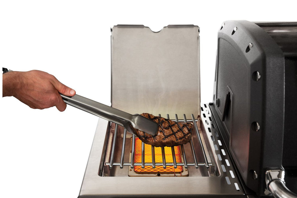 Infrarødt 800 °C brennersystem for gassgrill - Broil King detalj