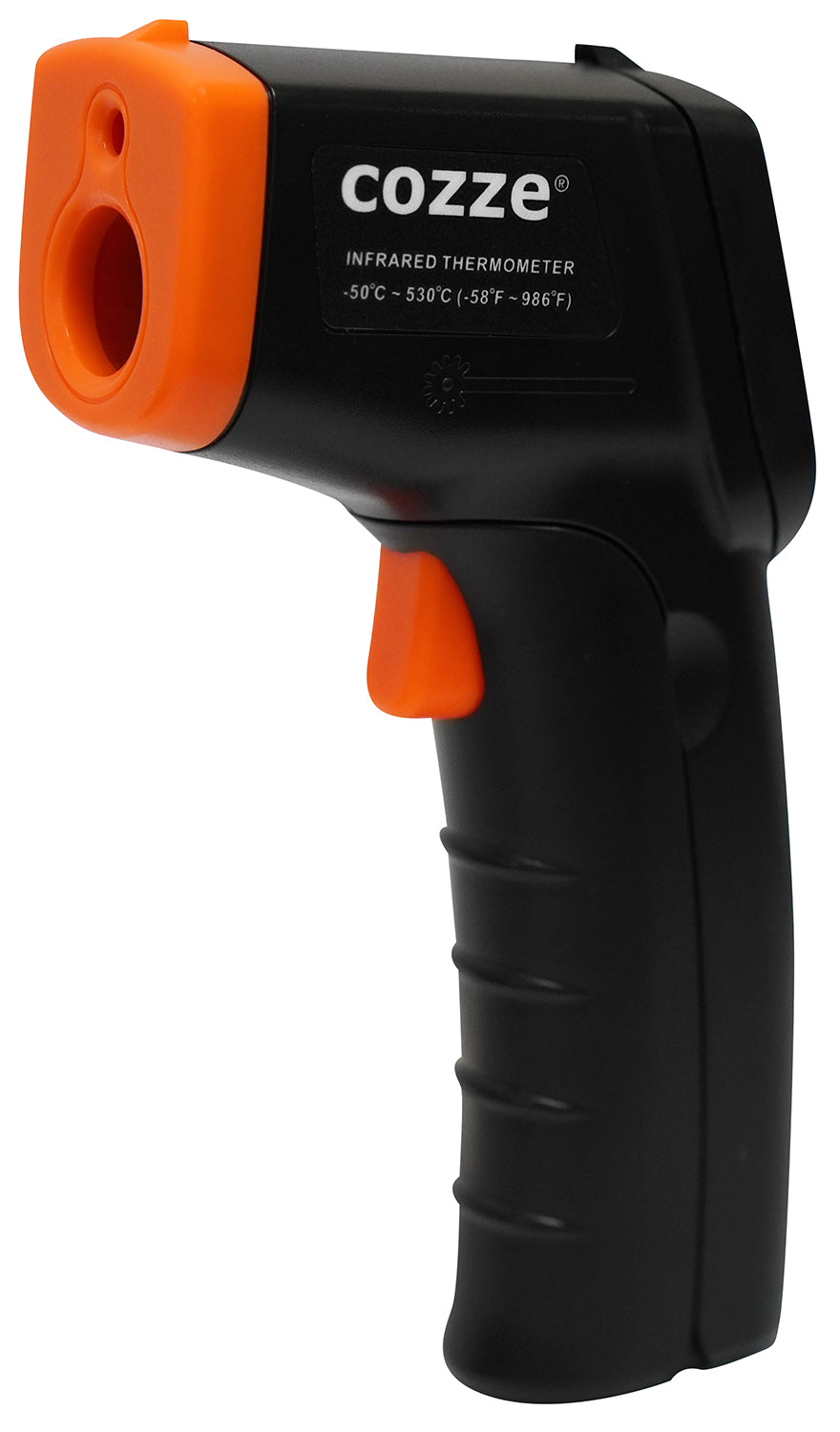 Infrarødt termometer opptil 530 °C - Cozze bakside