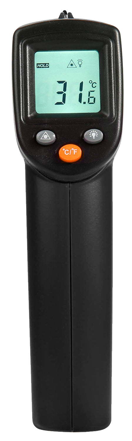 Detalj av Infrarødt termometer opptil 530 °C - Cozze display