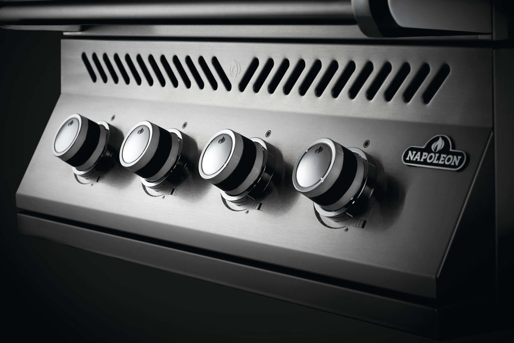 Sidebilde av Innebygd gassgrill 500-Series 32" BI32 rustfritt stål - Napoleon