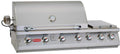 Innebygd gassgrill 7 Burner Premium med sidebrenner og rotisserie - BULL forfra