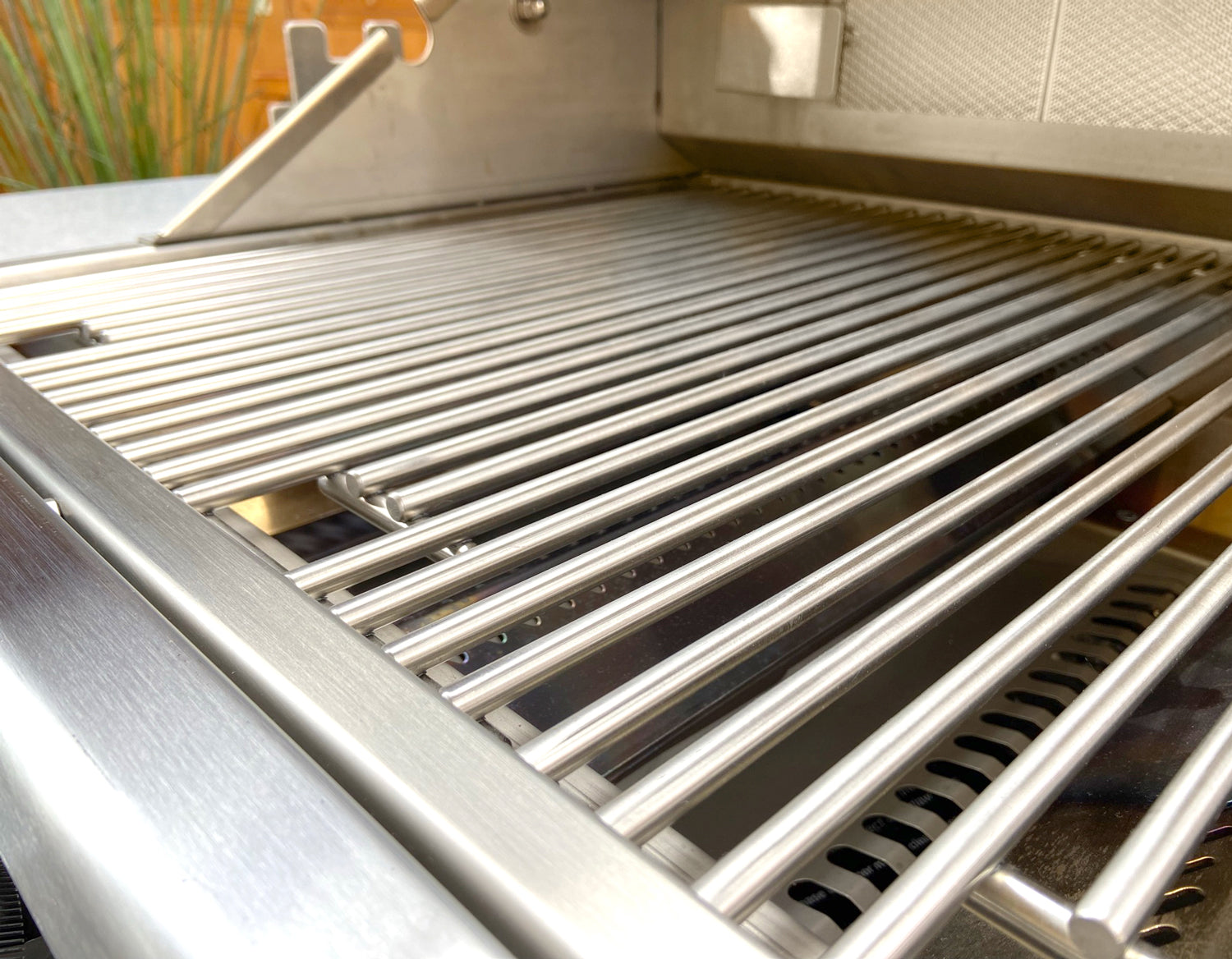 Montert Innebygd gassgrill Brahma 5 brennere med bakbrenner og rotisserie