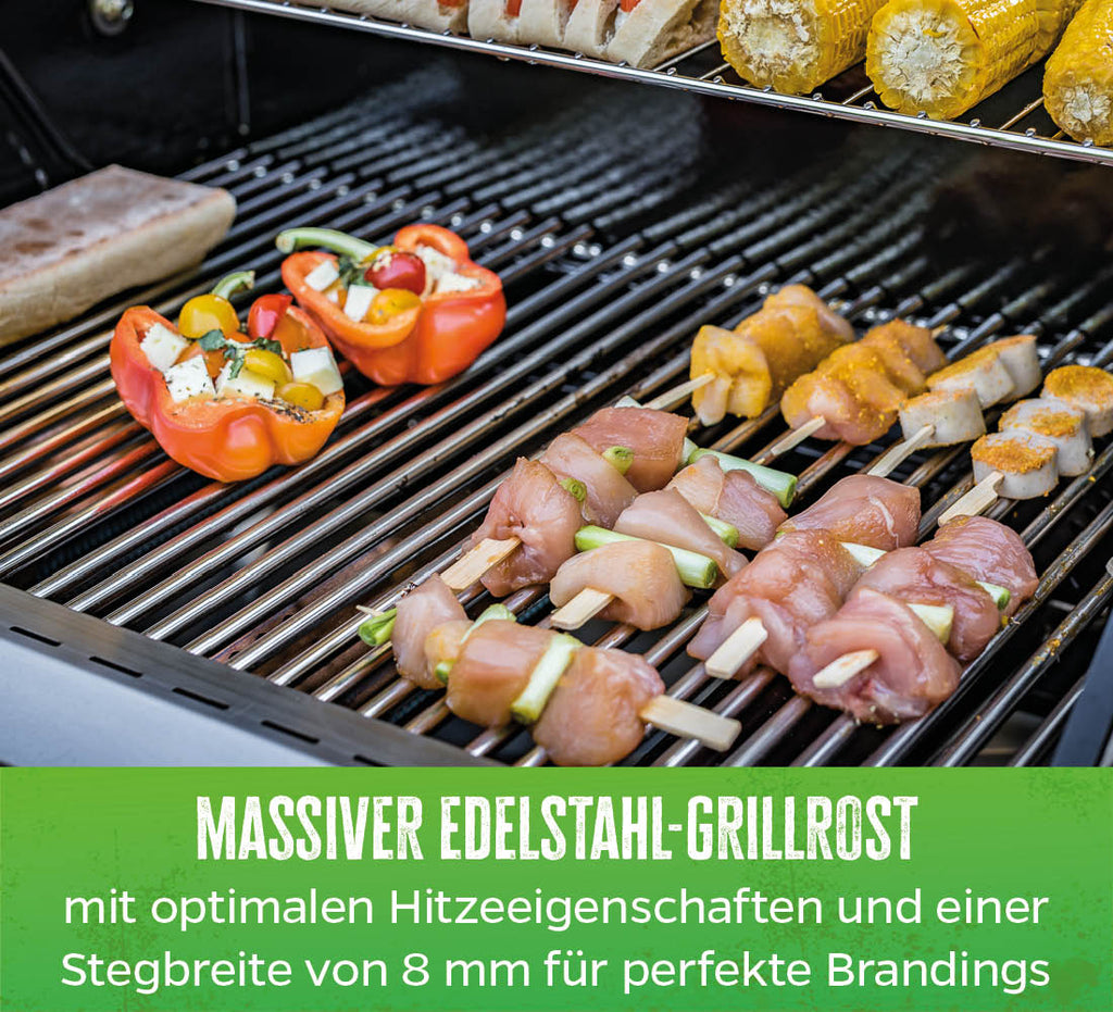 Montert Innebygd gassgrill G401E i utendørs kjøkken