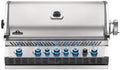 Innebygd gassgrill Prestige Pro 665 rustfritt stål 5 brennere forfra