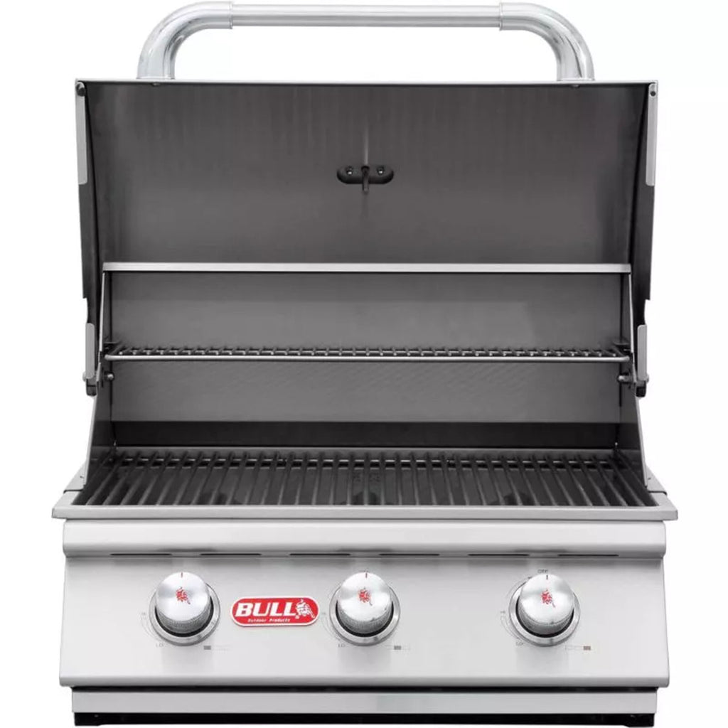 Innebygd gassgrill Steer 3 brennere rustfritt stål - Bull montert i kjøkken