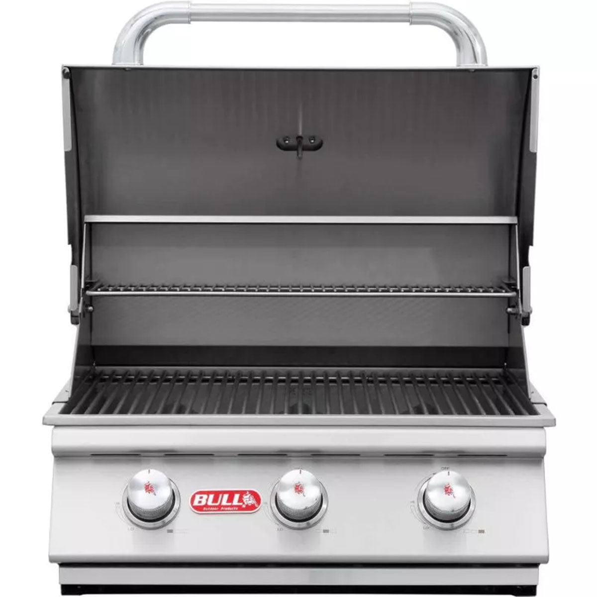 Innebygd gassgrill Steer 3 brennere rustfritt stål - Bull montert i kjøkken