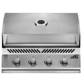 Innebygd grill 500-Series 32 rustfritt stål 5 brennere forfra