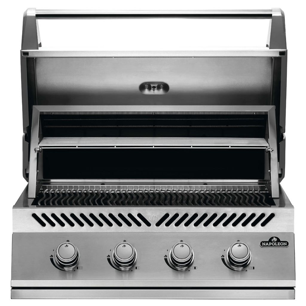 Montert Innebygd grill 500-Series 32 rustfritt stål 5 brennere