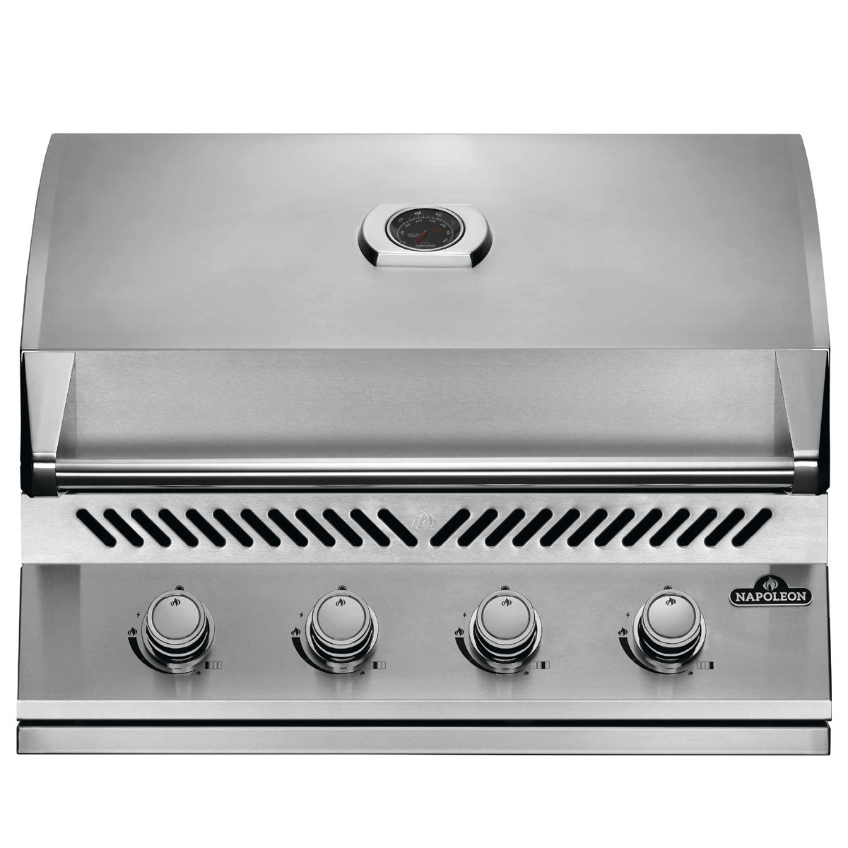 Innebygd grill 500-Series 32" rustfritt stål 5 brennere - Napoleon forfra