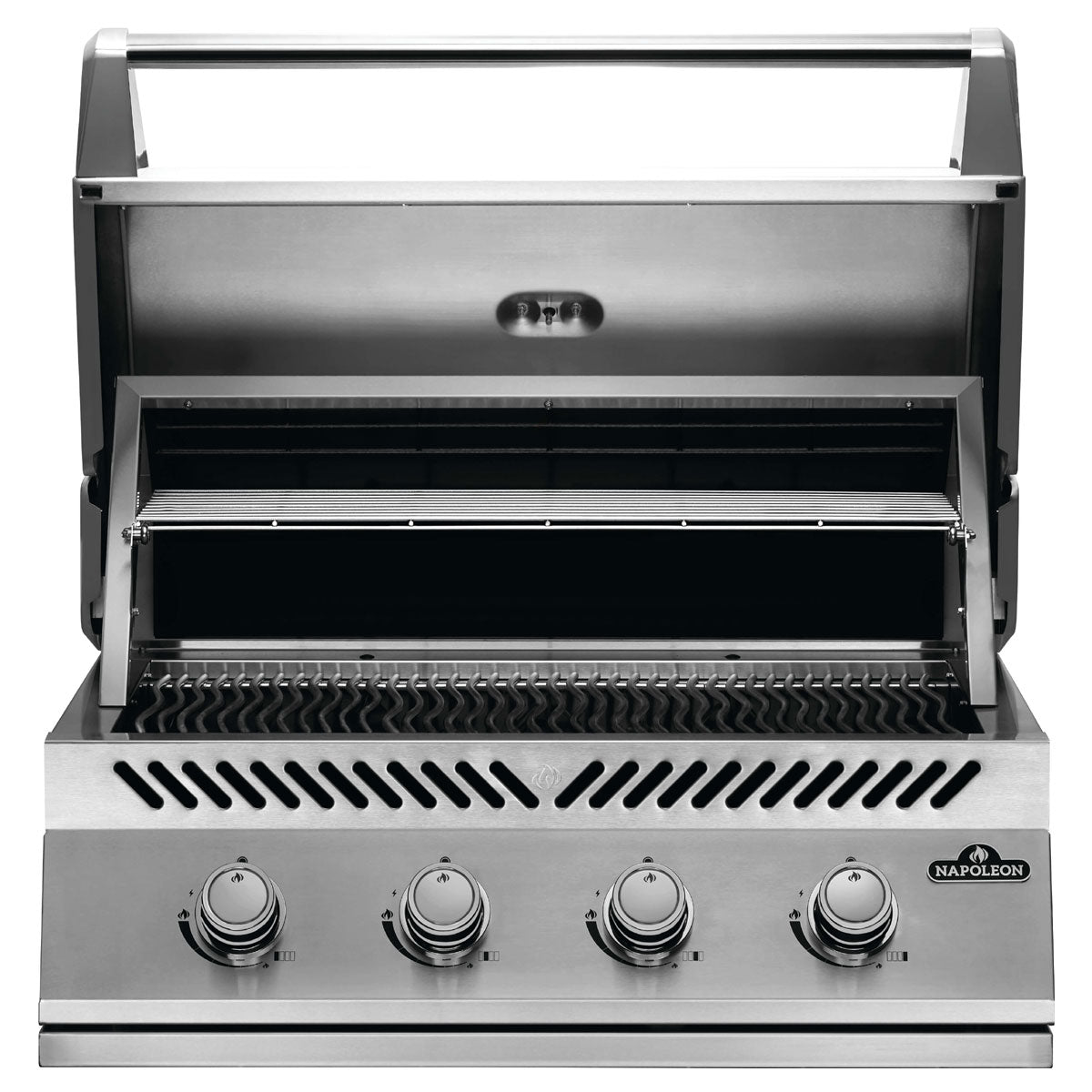 Innebygd grill 500-Series 32" rustfritt stål 5 brennere - Napoleon montert i utendørskjøkken