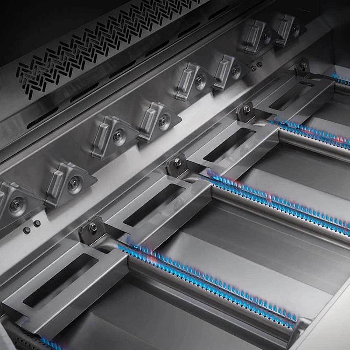 Innebygd grill 700-serie 44" rustfritt stål 6 brennere - Napoleon