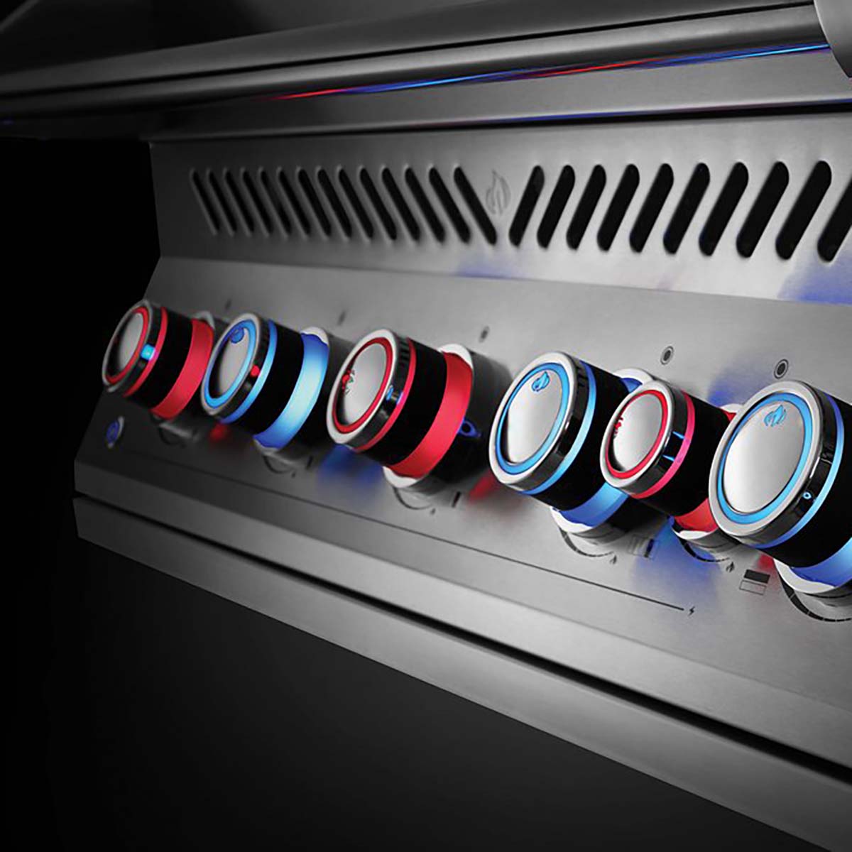 Innebygd grill 700-serie 44" rustfritt stål 6 brennere - Napoleon