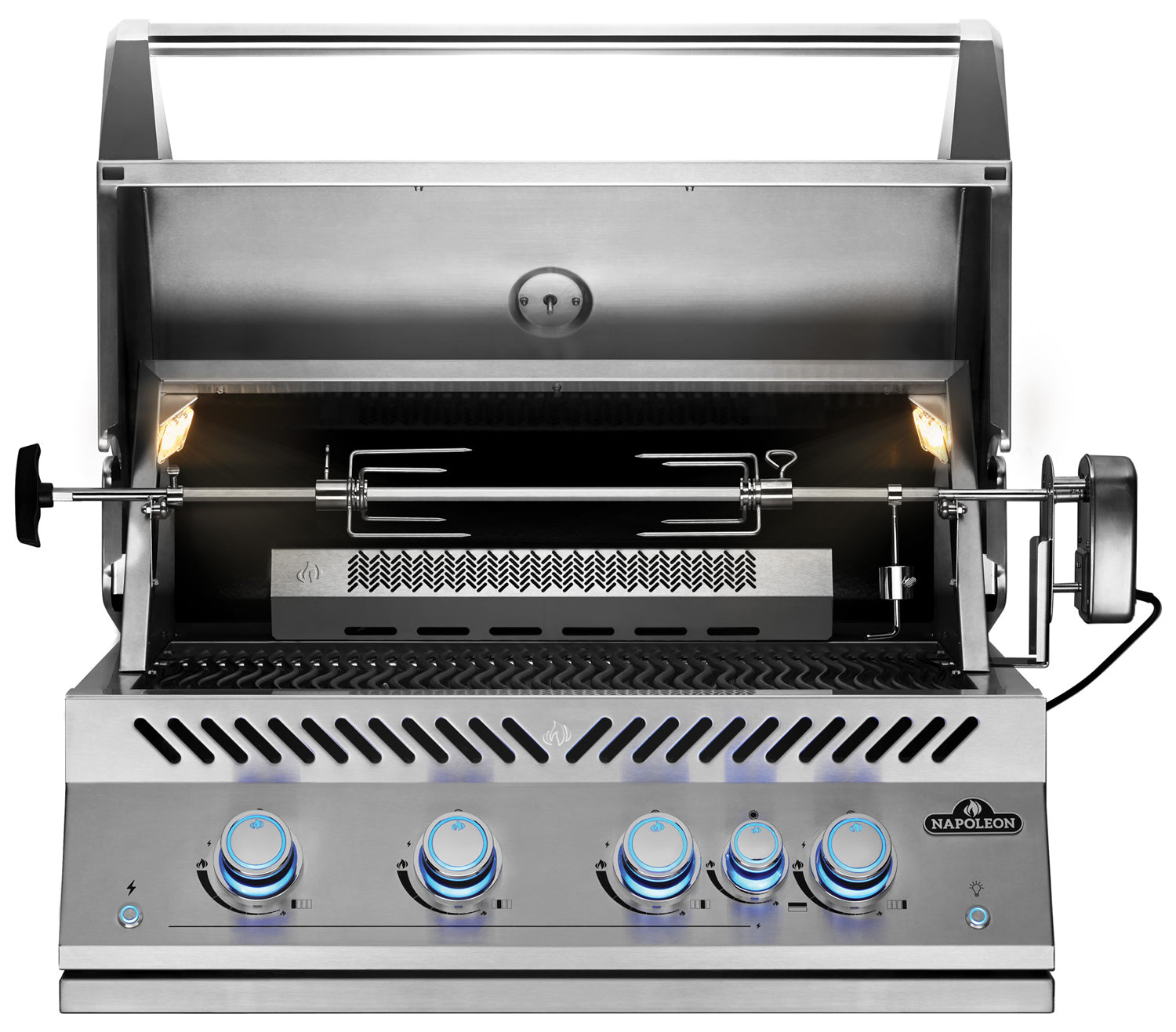 Detalj av grillrist på Innebygd grill 700-Series 32" 4 brennere med dreiespidd - Napoleon