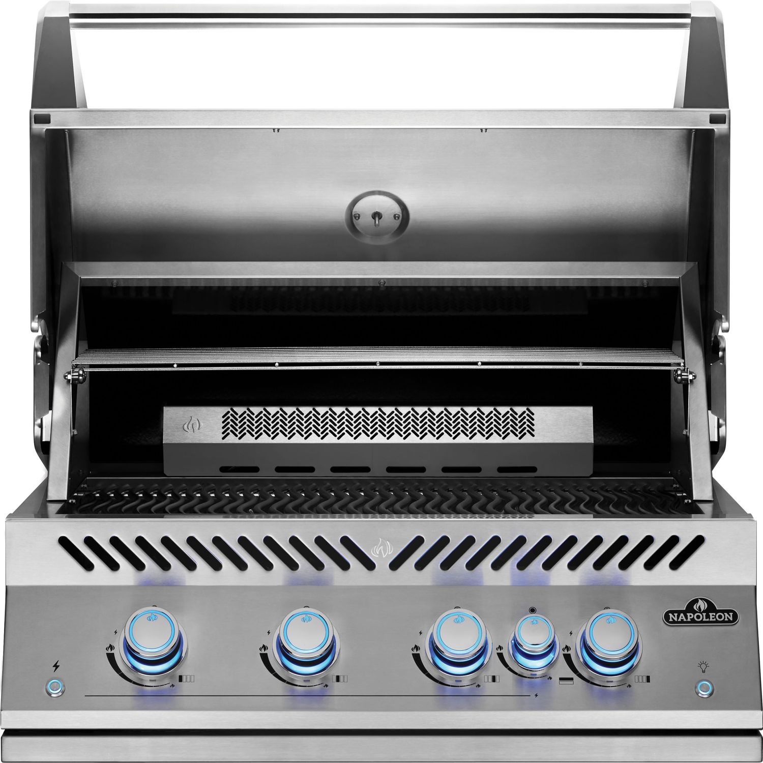 Innebygd grill 700-Series 32" 4 brennere med dreiespidd - Napoleon bakside