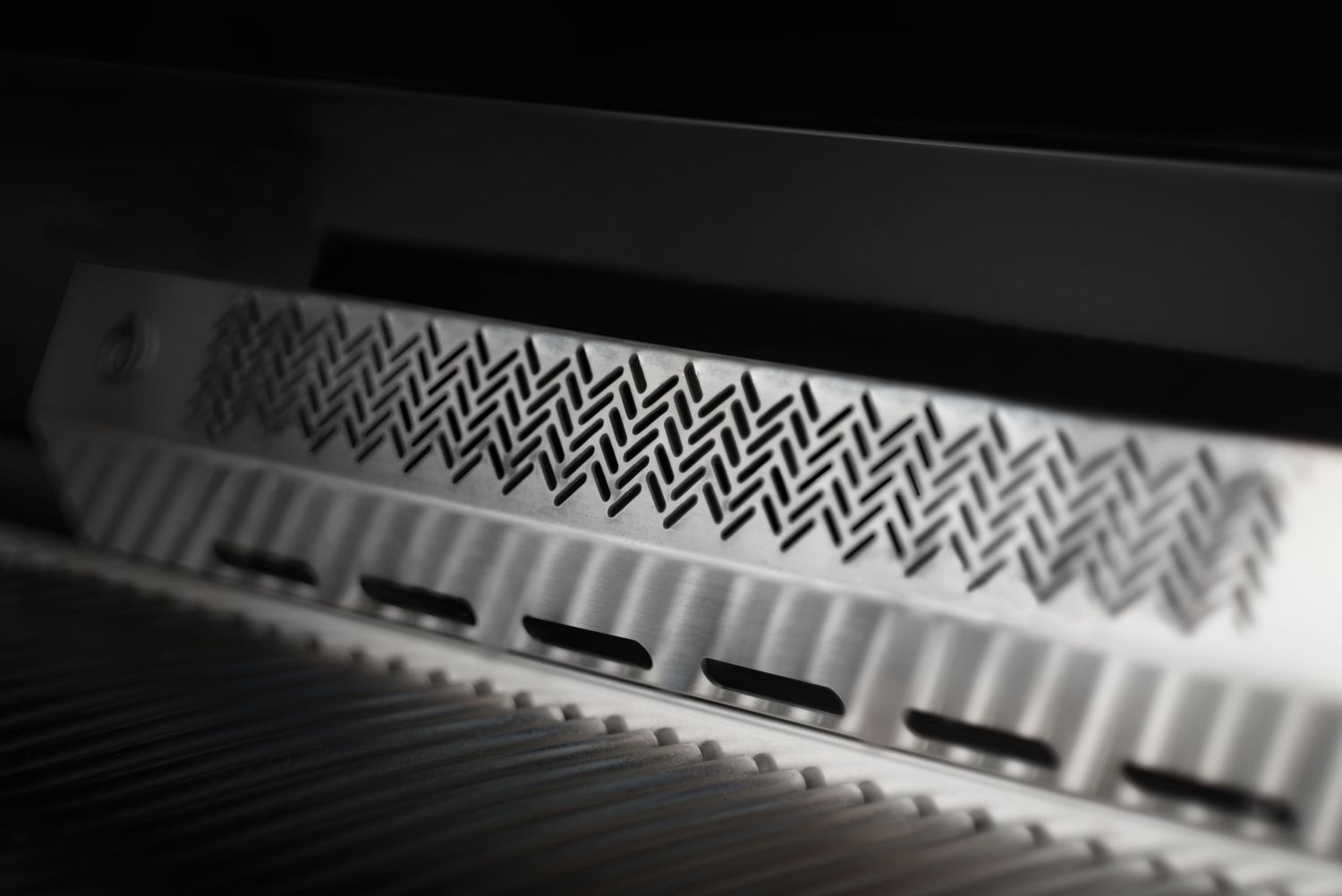Kontrollpanel på Innebygd grill 700-Series 38" 5 brennere med dreiespidd