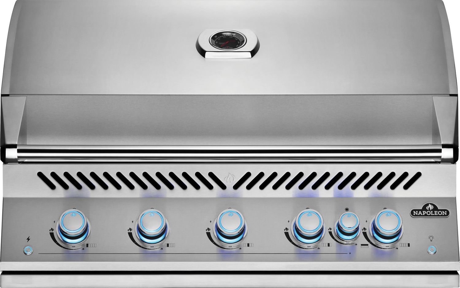 Forfra bilde av Innebygd grill 700-Series 38" 5 brennere med dreiespidd - Napoleon