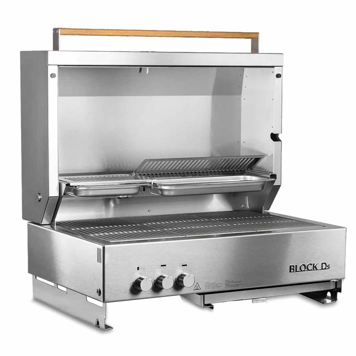 Innebygd grill Block Ds Gen. 5 rustfritt stål 85 cm front