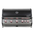 Innebygd grill Free S-510 med LED-belysning 5 brennere svart front