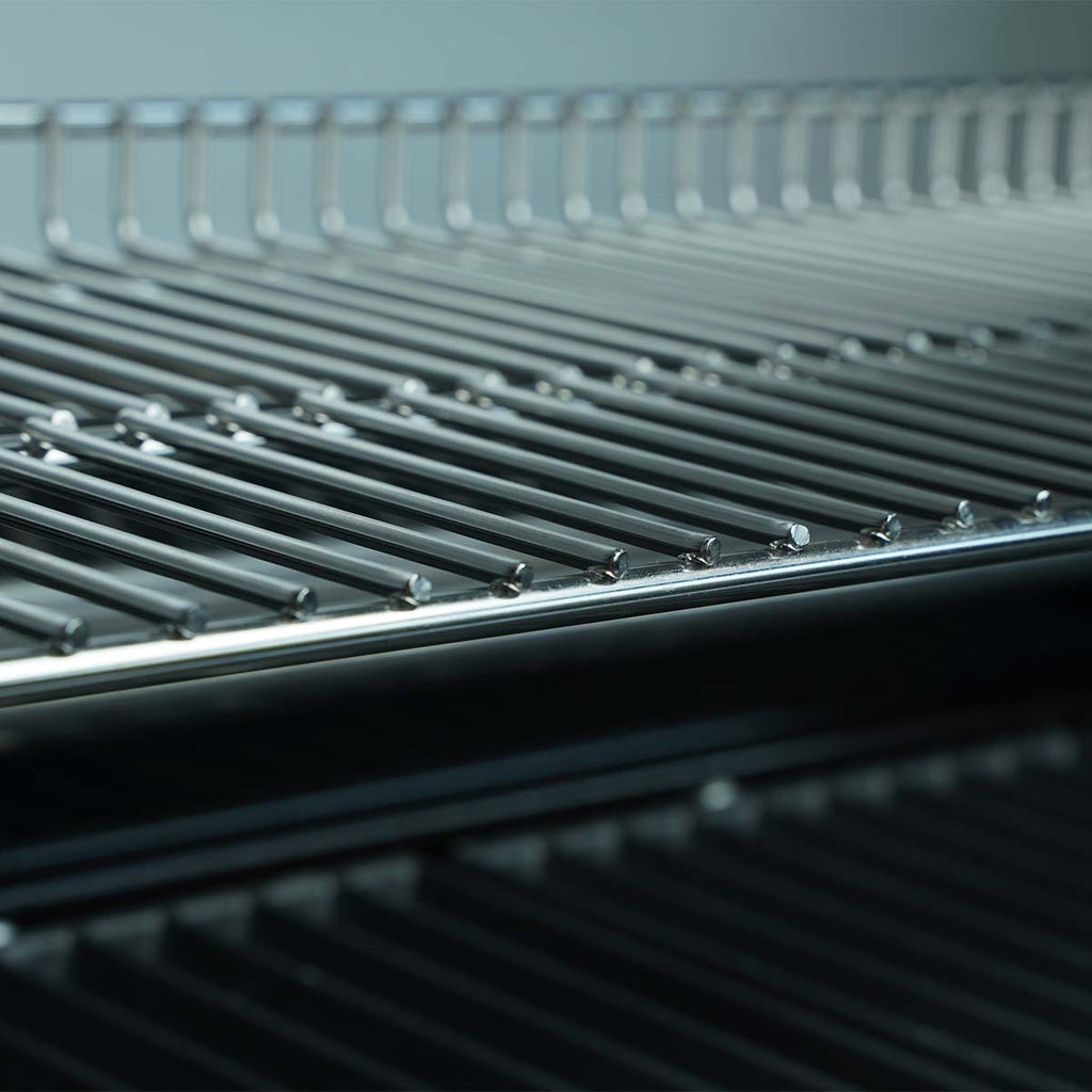 Oversikt over grillflate på Innebygd grill Free S-510 med LED-belysning 5 brennere svart
