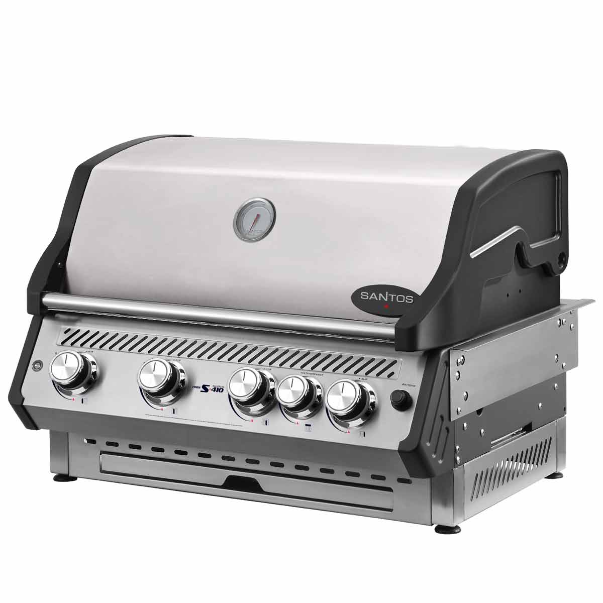 Varmholdingsrist på Innebygd grill Free S-410 PRO 4 brennere bakbrenner stål