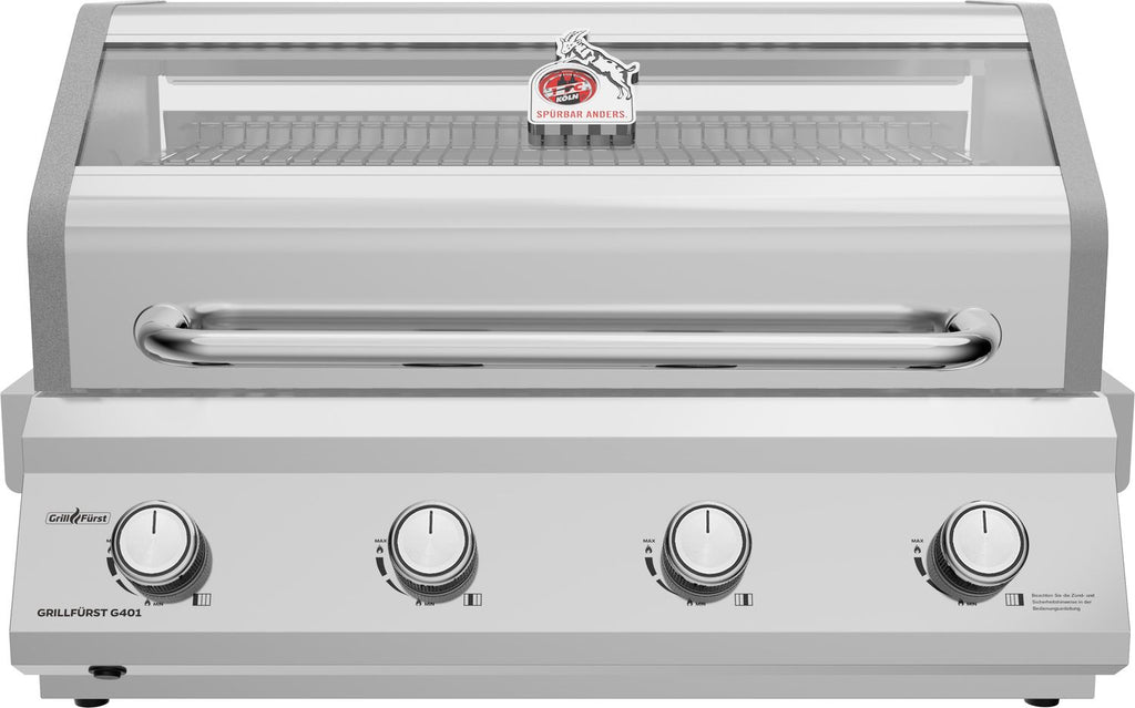 Innebygd grill G401E visning bakside