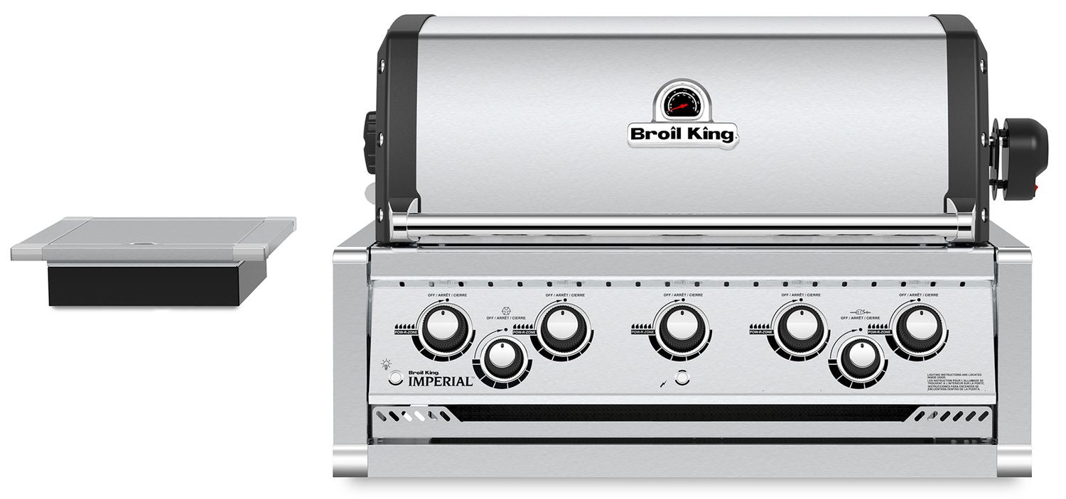 Innebygd grill Imperial 590 PRO 5 brennere dreiespidd - Broil King forside
