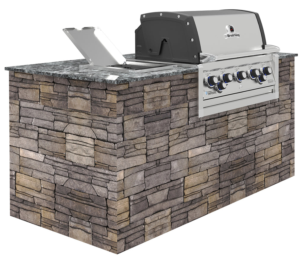 Belysning på Innebygd grill Imperial 590 PRO 5 brennere dreiespidd - Broil King