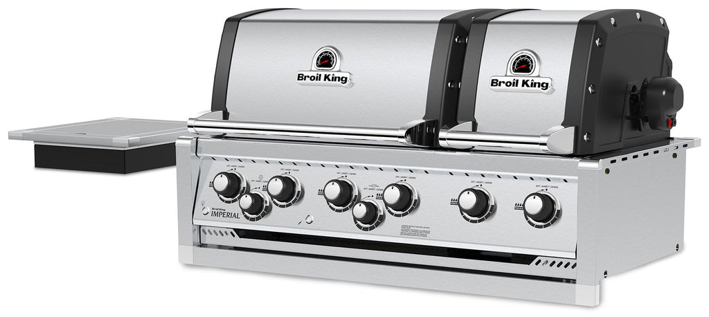 Nærbilde av grillrister på Innebygd grill Imperial 690XL PRO 6 brennere dreiespidd - Broil King