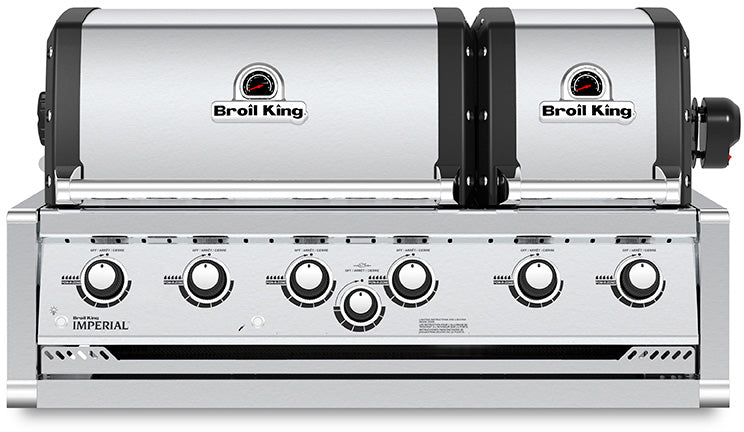 Innebygd grill Imperial S670 XL PRO 6 brennere dreiespidd - Broil King for utebruk