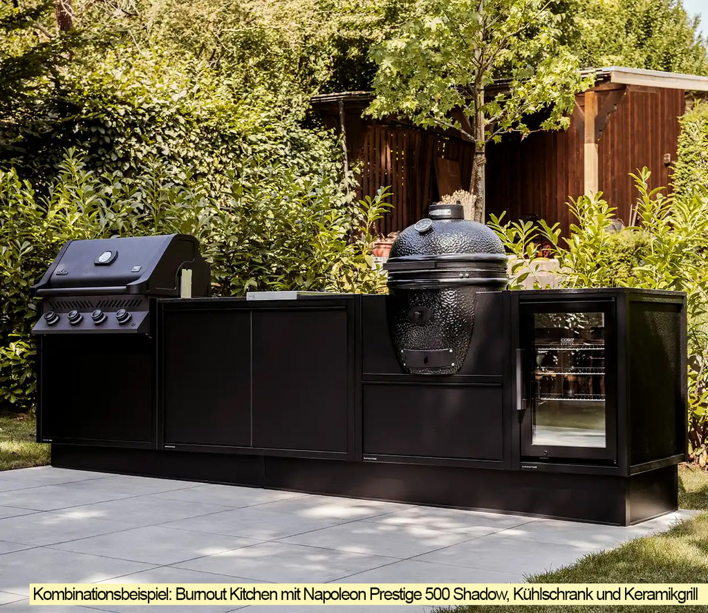 Rustfrie grillrister på Innebygd grill Prestige 500 Shadow
