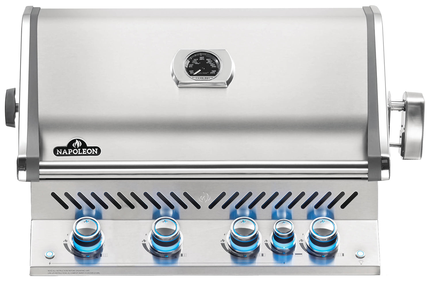 Innebygd grill Prestige Pro 500-3 naturgass Napoleon forfra
