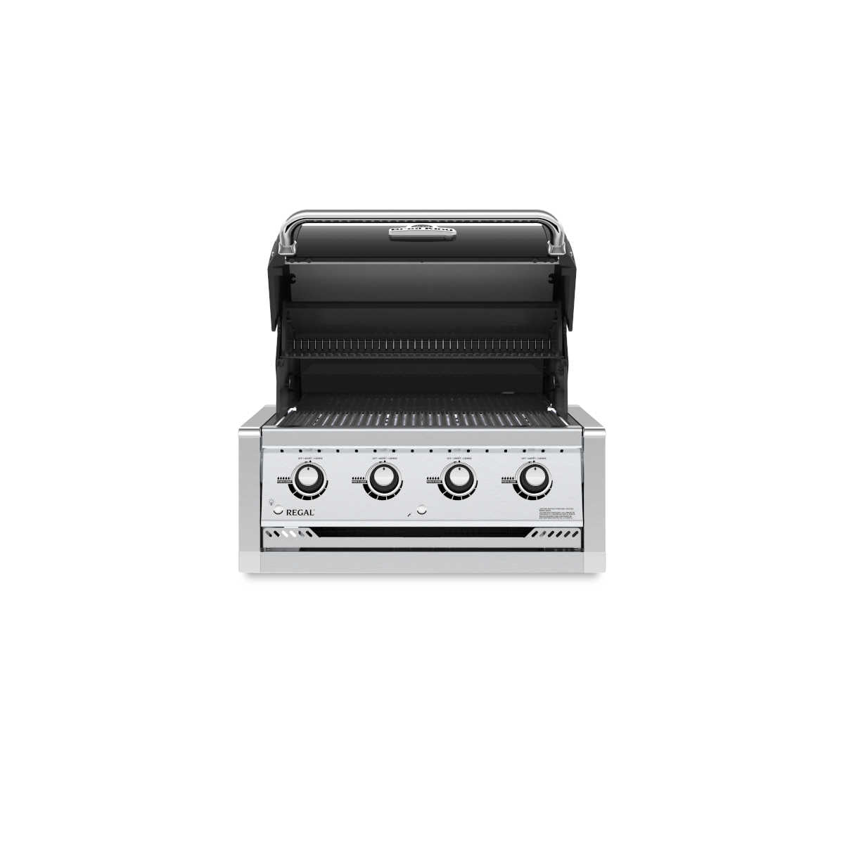 Innebygd grill Regal 420 Built-In 4 brennere støpejern bakside