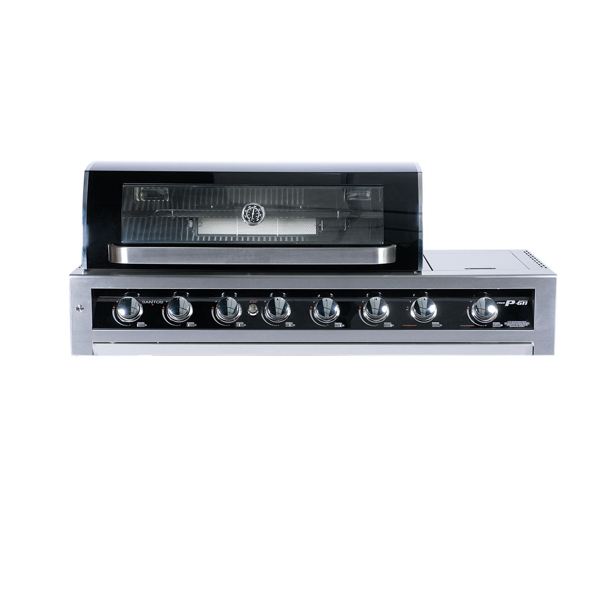 Innebygd grill SANTOS Free P-611 bakside detalj