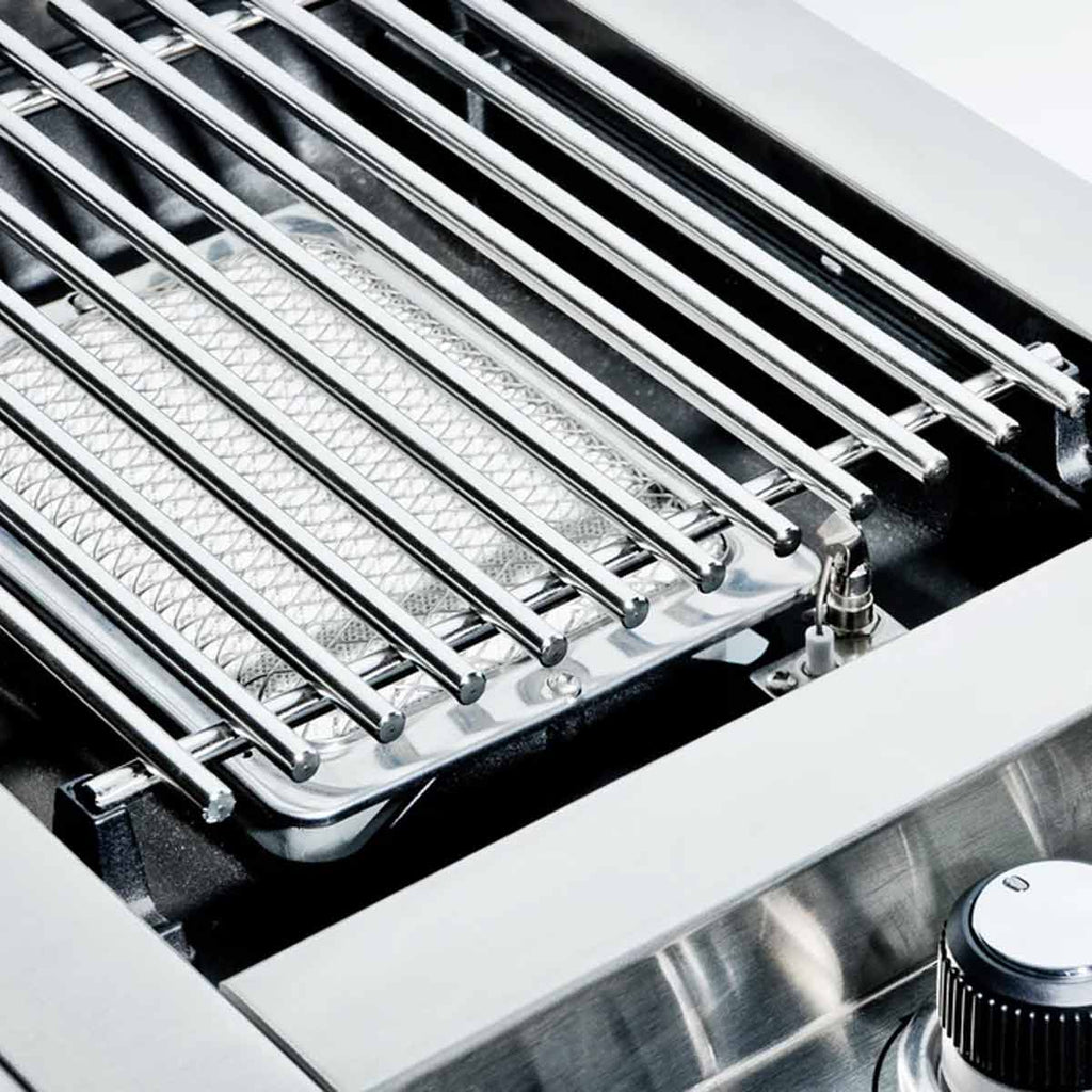 Detalj av Innebygd infrarødt brenner S 100 for utekjøkken Broil King keramisk brenner