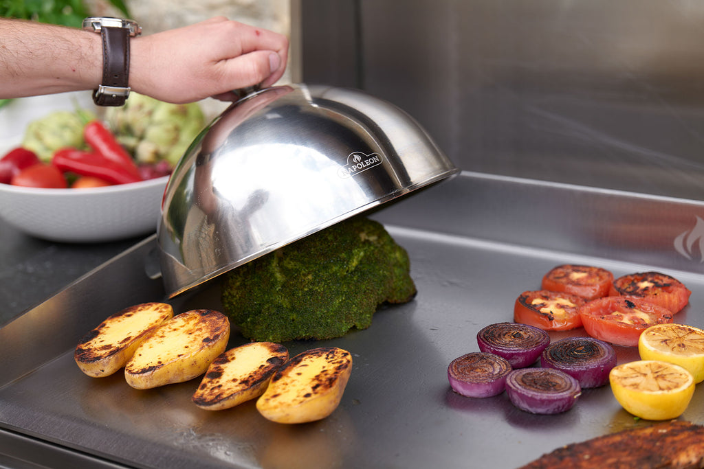 Oversikt over grillflate på Innebygd plancha grill 700-Series 32" Napoleon