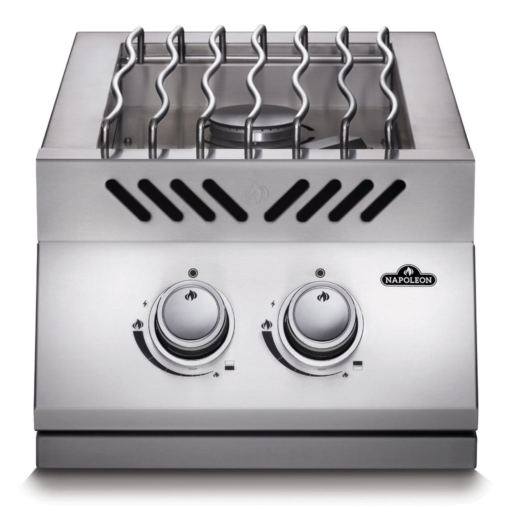 Montert Innebygd sidebrenner 500-serie 2 brennere - Napoleon i utendørskjøkken