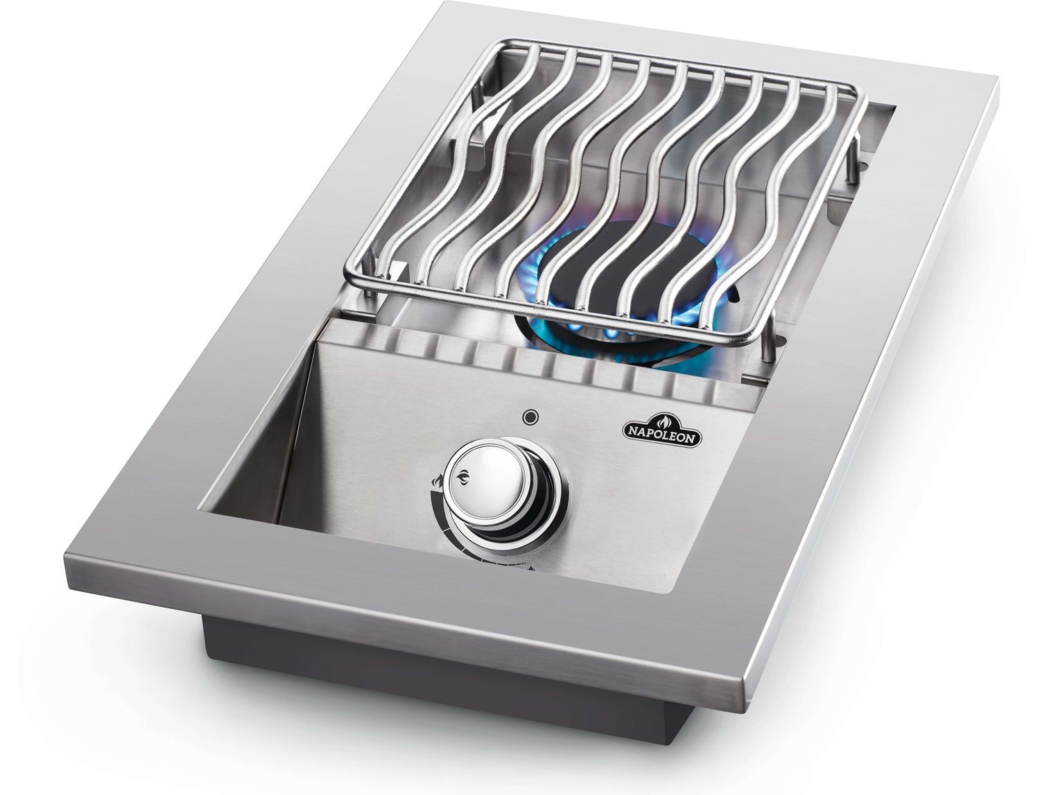 Nærbilde av JETFIRE tennsystem på Innebygd sidebrenner 500-Series BI10 3,5 kW - Napoleon