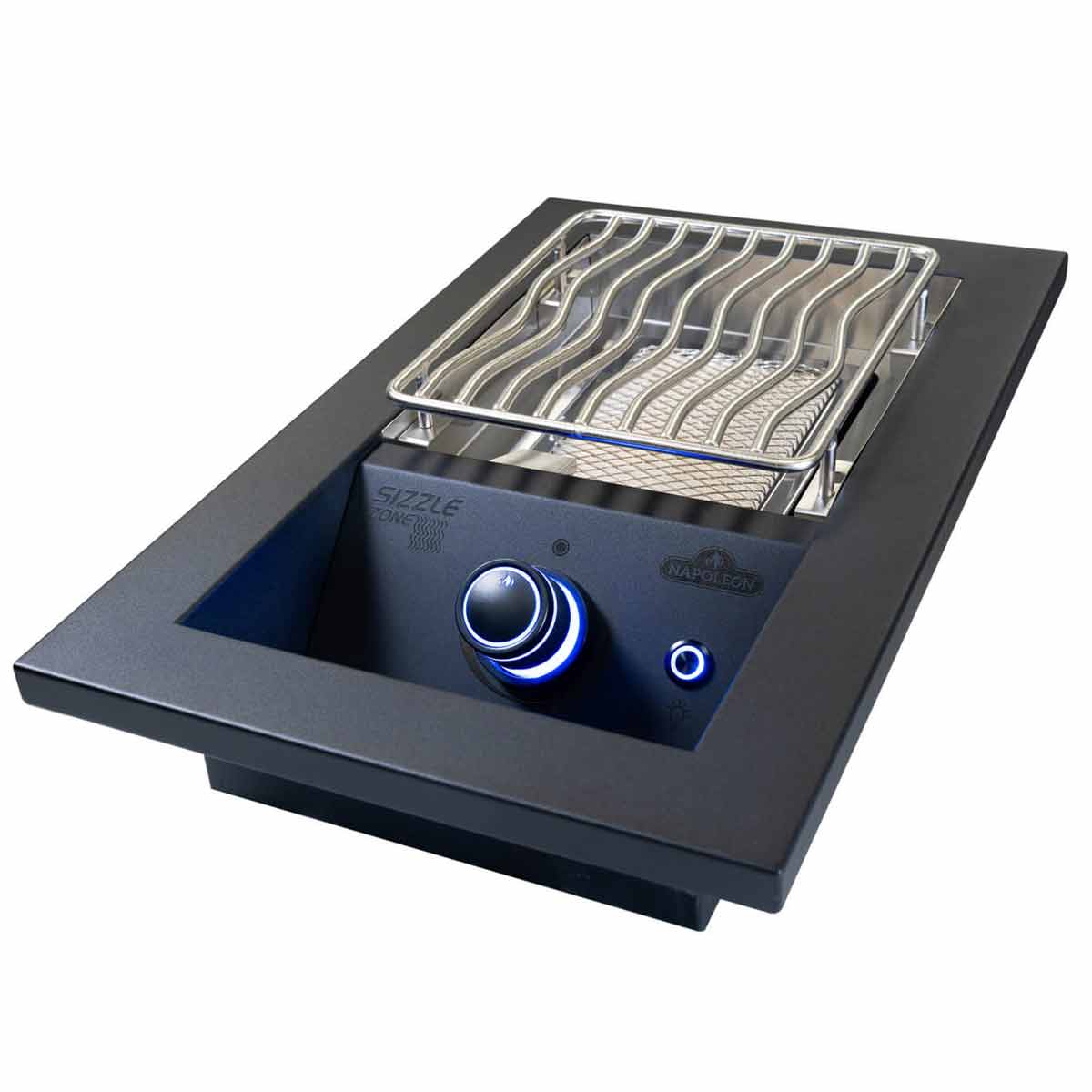 Innebygd Sizzle Zone 700-Series liten matt svart - Napoleon bakside