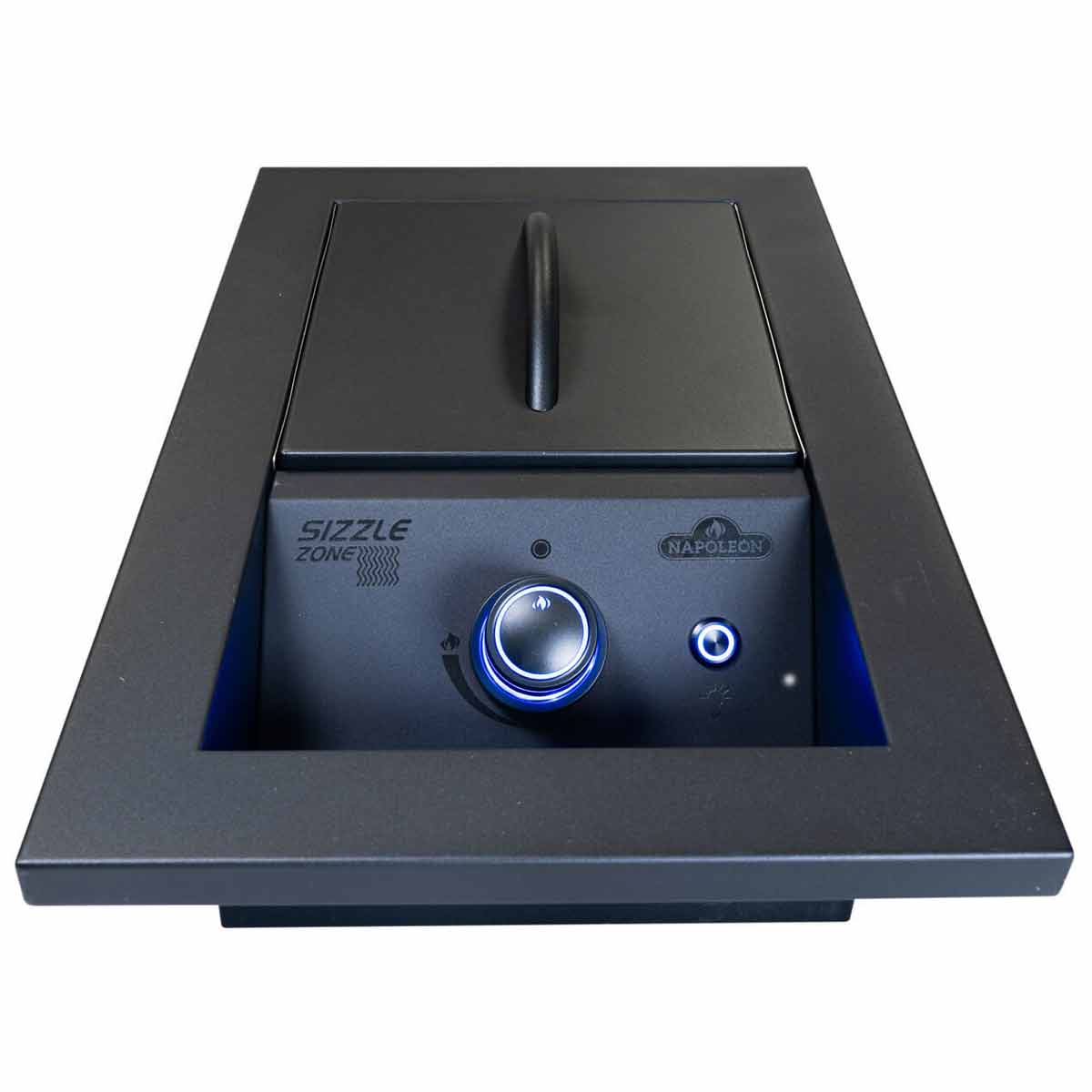 Detalj av grillrist på Innebygd Sizzle Zone 700-Series liten matt svart - Napoleon