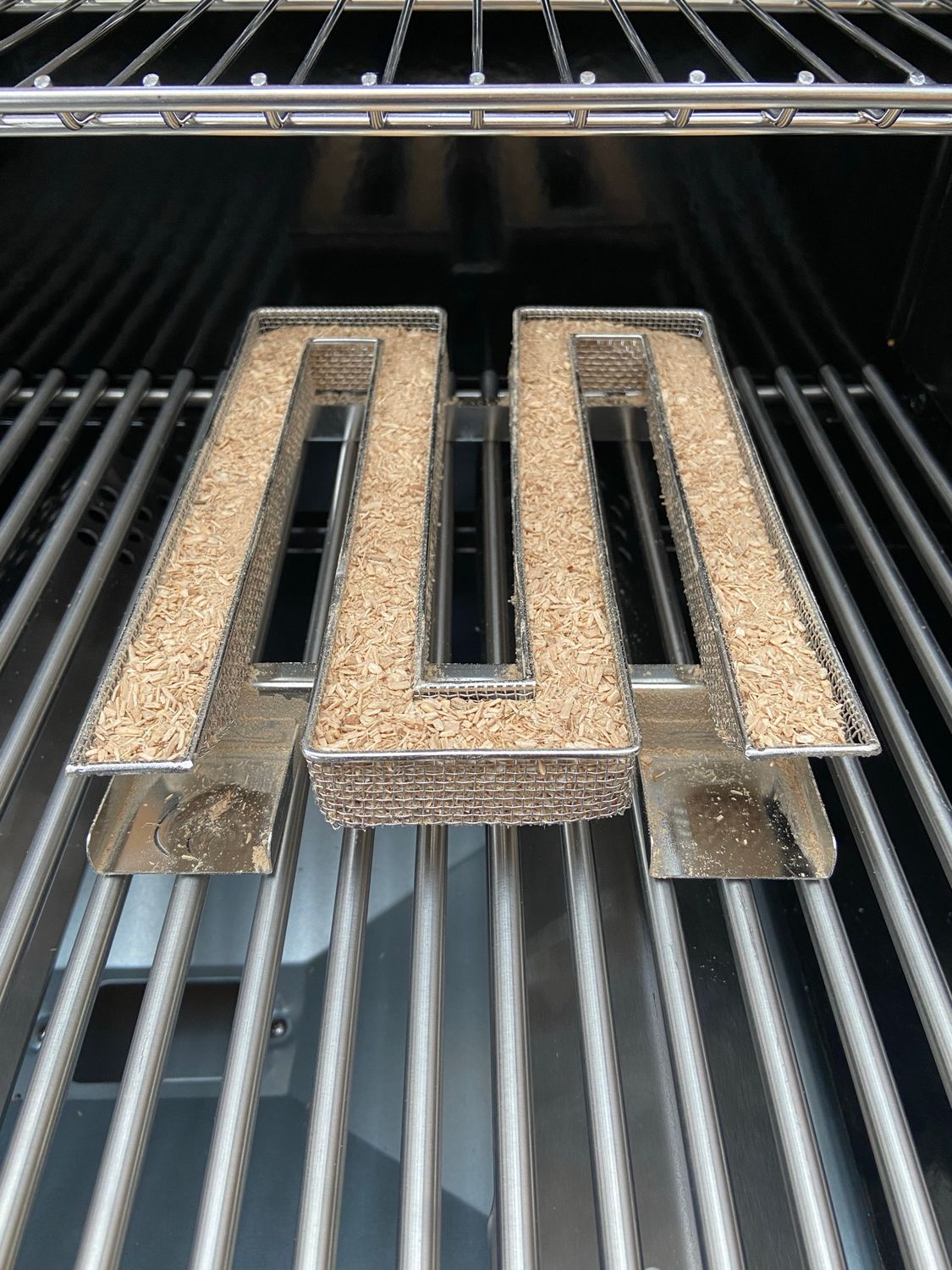 Kaldrøykgenerator rustfritt stål rektangulær - Grillfürst