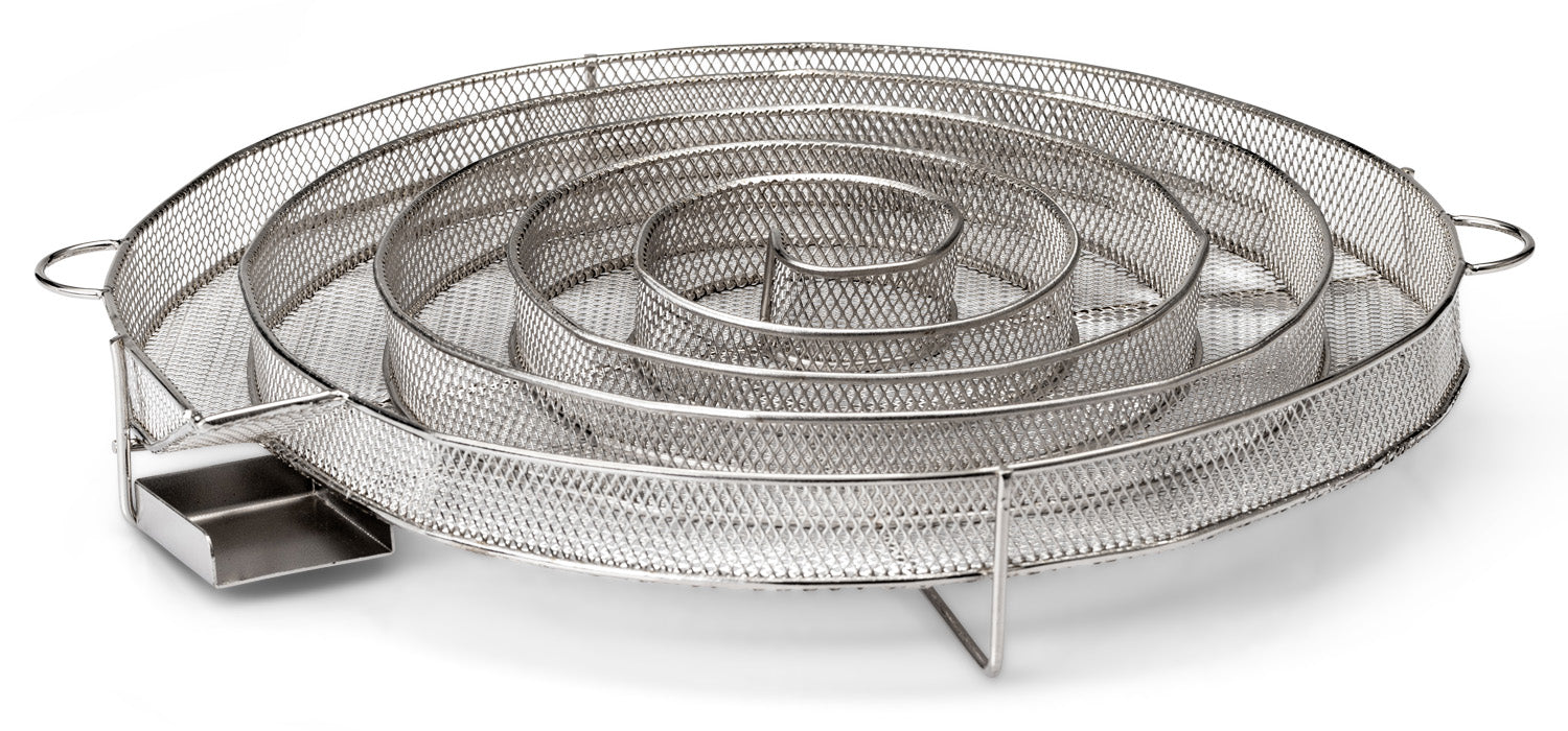 Kaldrøykgenerator XXL rustfritt stål 31 cm forfra
