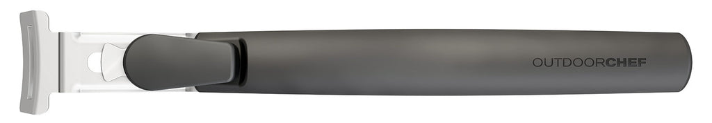 Karbonstålpanne 28 cm - Outdoorchef detalj av overflate