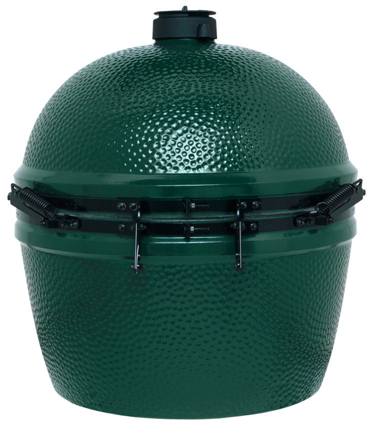 Keramisk grill 2XL 73 cm rustfritt stål rist - Big Green Egg kullrist i støpejern