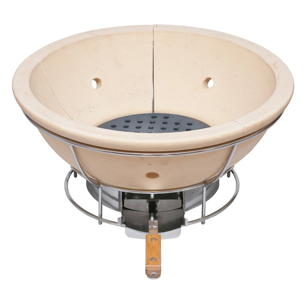 Keramisk grill Avantgarde LeChef uten stativ svart - Monolith