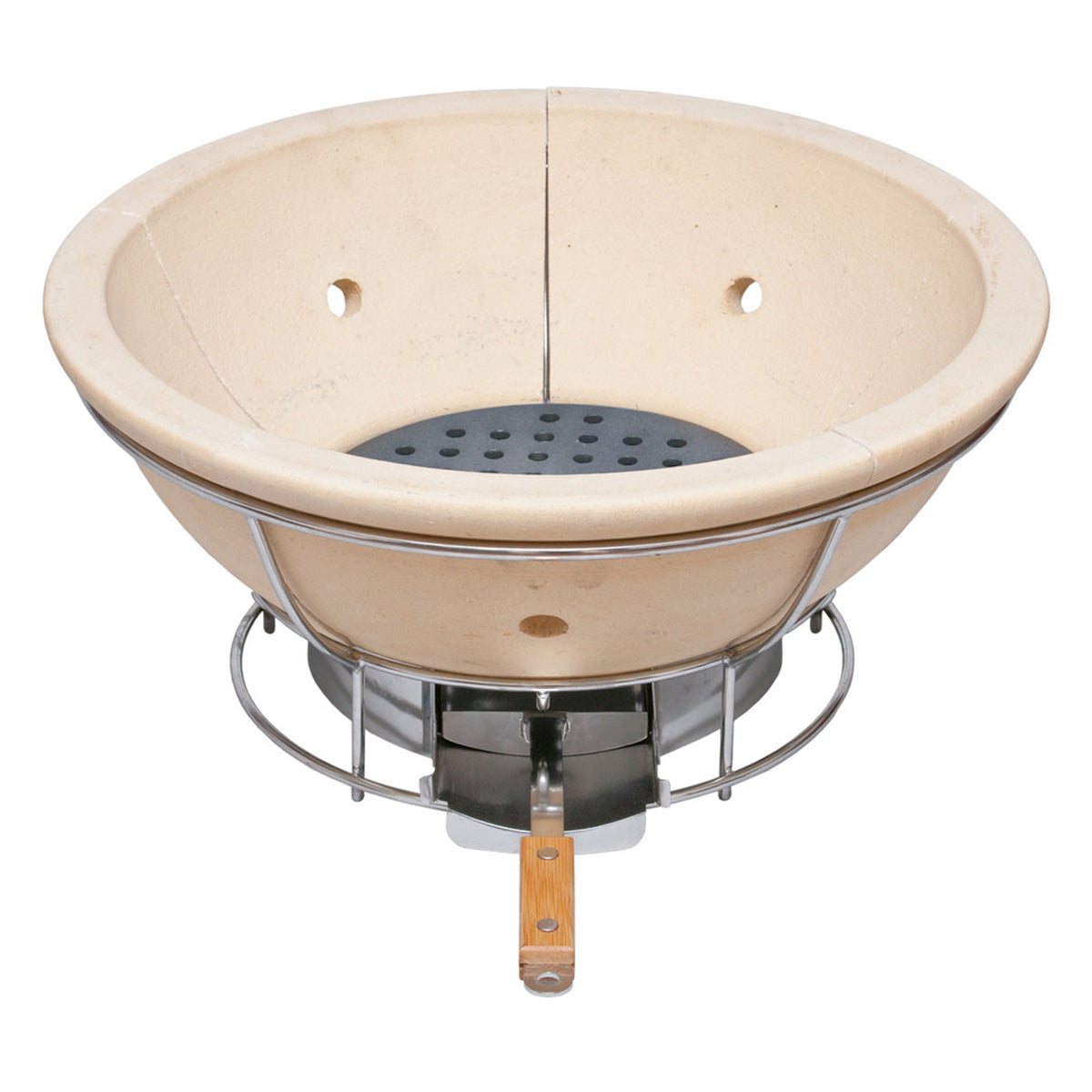 Keramisk grill Avantgarde LeChef uten stativ svart - Monolith